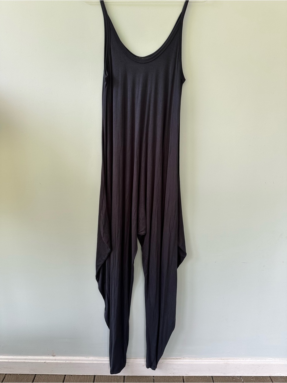 Oober Swank Sleeveless Harem Jumpsuit L